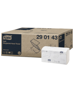Tork Soft Singlefold Hand Towel Advanced 290143