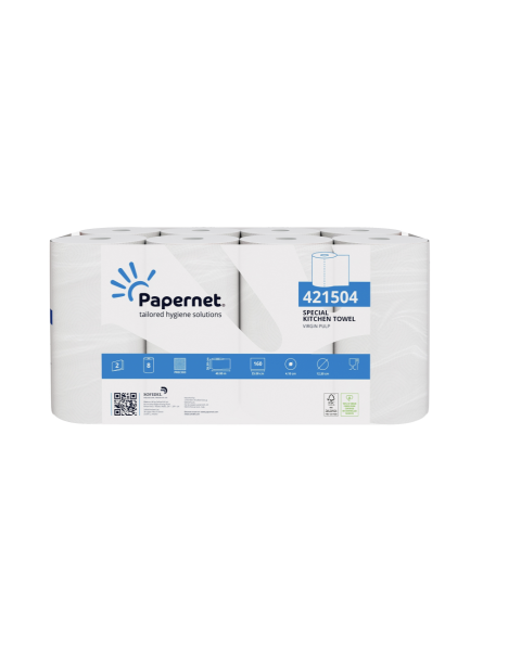 Papernet Kitchen Rolls x 8 Rolls