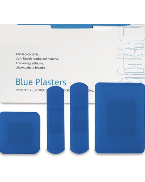 Blue X-Ray Assorted Plasters (Pack of 100)