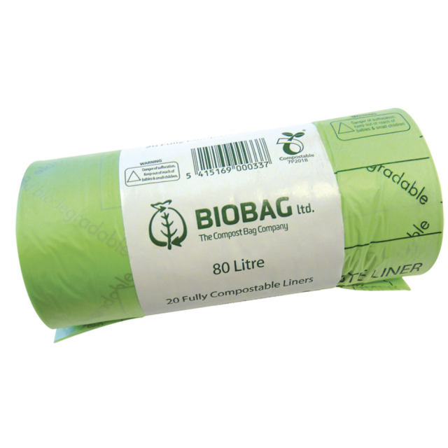 Bio Bag 80L x 20 Bags