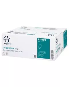 DissolveTech V-Fold Hand Towel, 411169