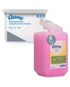 Kleenex Everyday Hand Cleanser, 6 x 1Litres, 6331