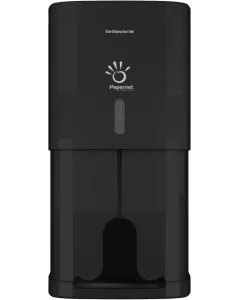 Papernet Full Tech Toilet Roll Dispenser, Black, 416161