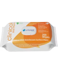 Uniwipe Clinical Disinfectant Wipe x 200