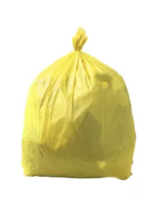 BCOL/Y Yellow Heavy Duty Sacks in a Pack (90L) x 200