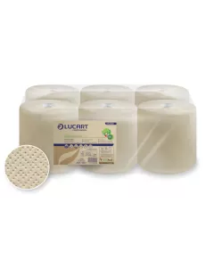 EcoNatural Centrefeed Roll, 6 rolls, 450 Sheets Per Roll