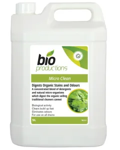 Micro Clean - Stain & Odour Eradicator 2 x 5 Litres