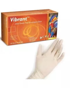Latex Gloves Powder Free - 100 Gloves per box