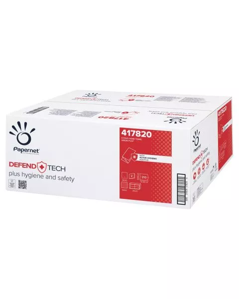 Defend Tech V Fold Paper Hand Towel