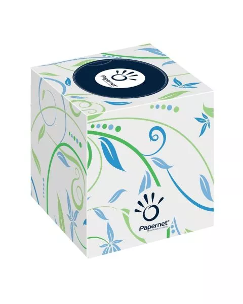 Papernet 419588 3 Ply Facial Tissues x 16 boxes
