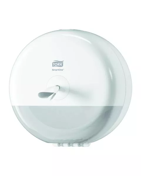 Tork Smart One Mini Toilet Roll Dispenser, White, 681000