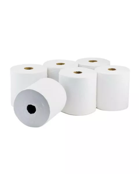 Centrefeed Paper Rolls, 150 metre per roll, 6 rolls per case