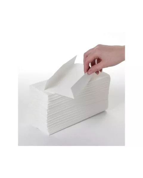 C-Fold paper white hand towels x 2,400