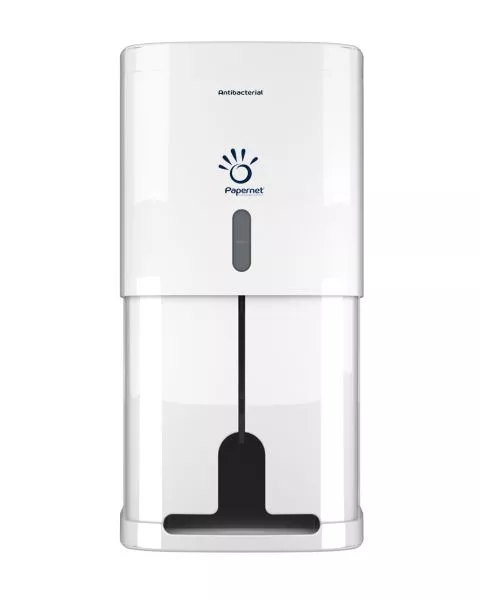 Papernet Full Tech Toilet Roll Dispenser, White, 416154
