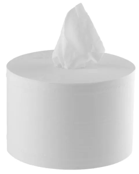 Mini Centre Pull Toilet Rolls, 12 Rolls Per Case