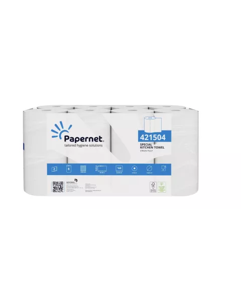 Papernet Kitchen Rolls x 8 Rolls