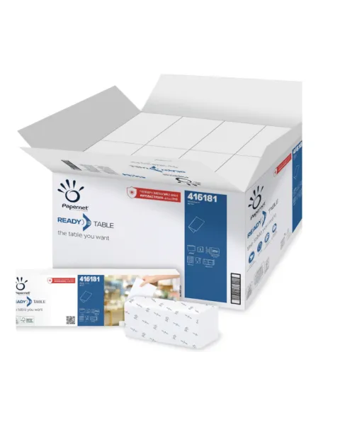 416181 Ready Table Napkin, 1/4 Fold, 8x1120