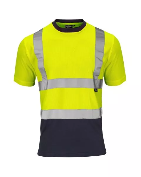 Hi-Vis 2 Tone Yellow T-Shirt