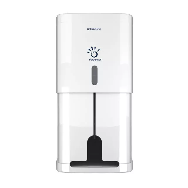 Papernet Full Tech Toilet Roll Dispenser, White, 416154