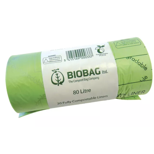 Bio Bag 80L x 20 Bags