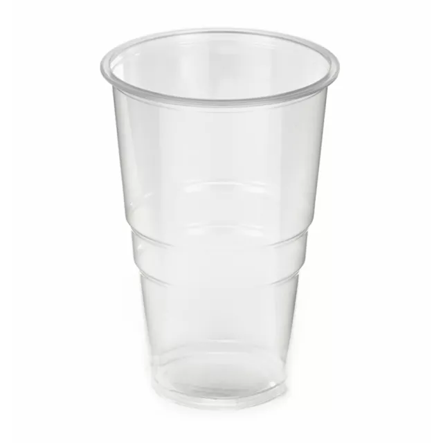 Pint to Brim (568ml) Clear PP Tumbler x 1000