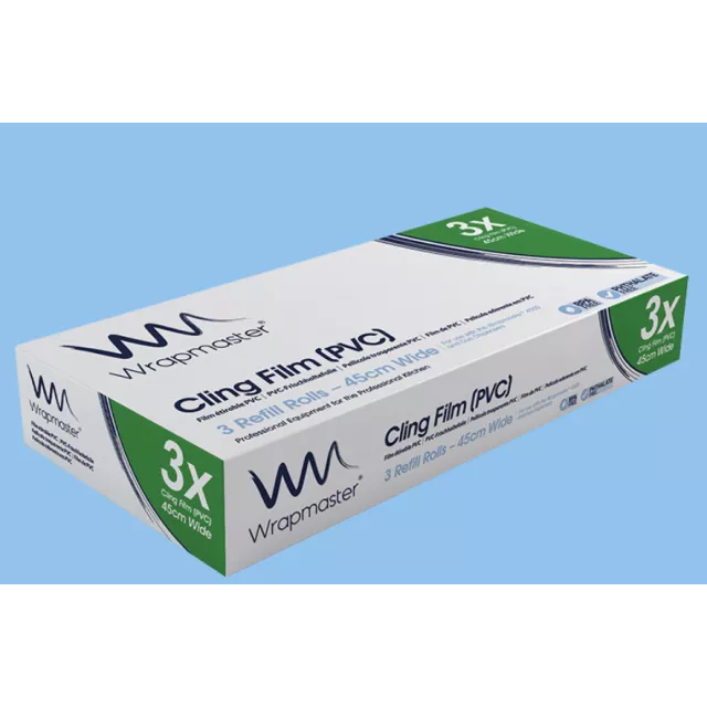 4500 - Wrapmaster Cling Film 300m x 3
