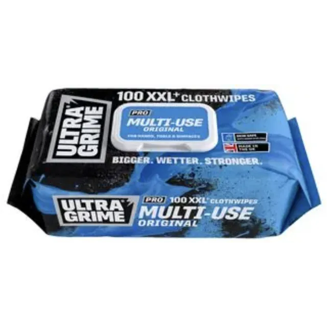 UltraGrime Multi Use Wipe x 100