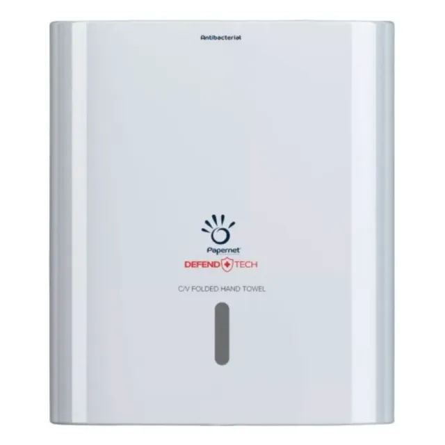 Papernet Paper Towel Dispenser, For C &amp; V Fold Towels