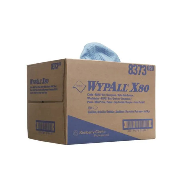 Wypall X80 Cloths 160 per Brag Box 8373