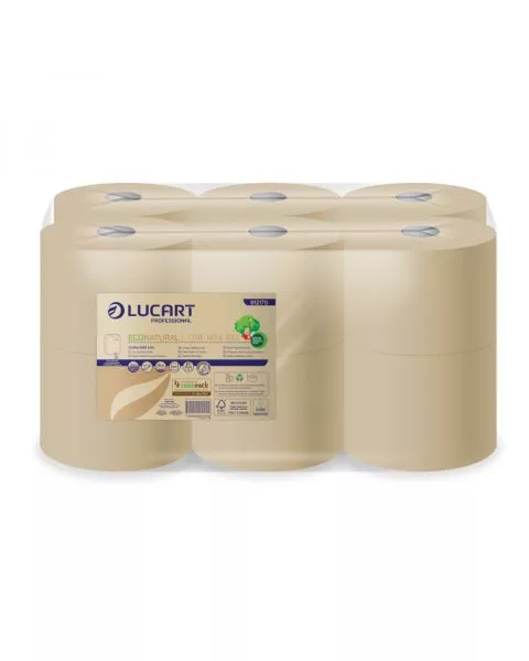 EcoNatural L-ONE Toilet Rolls, 12 Rolls